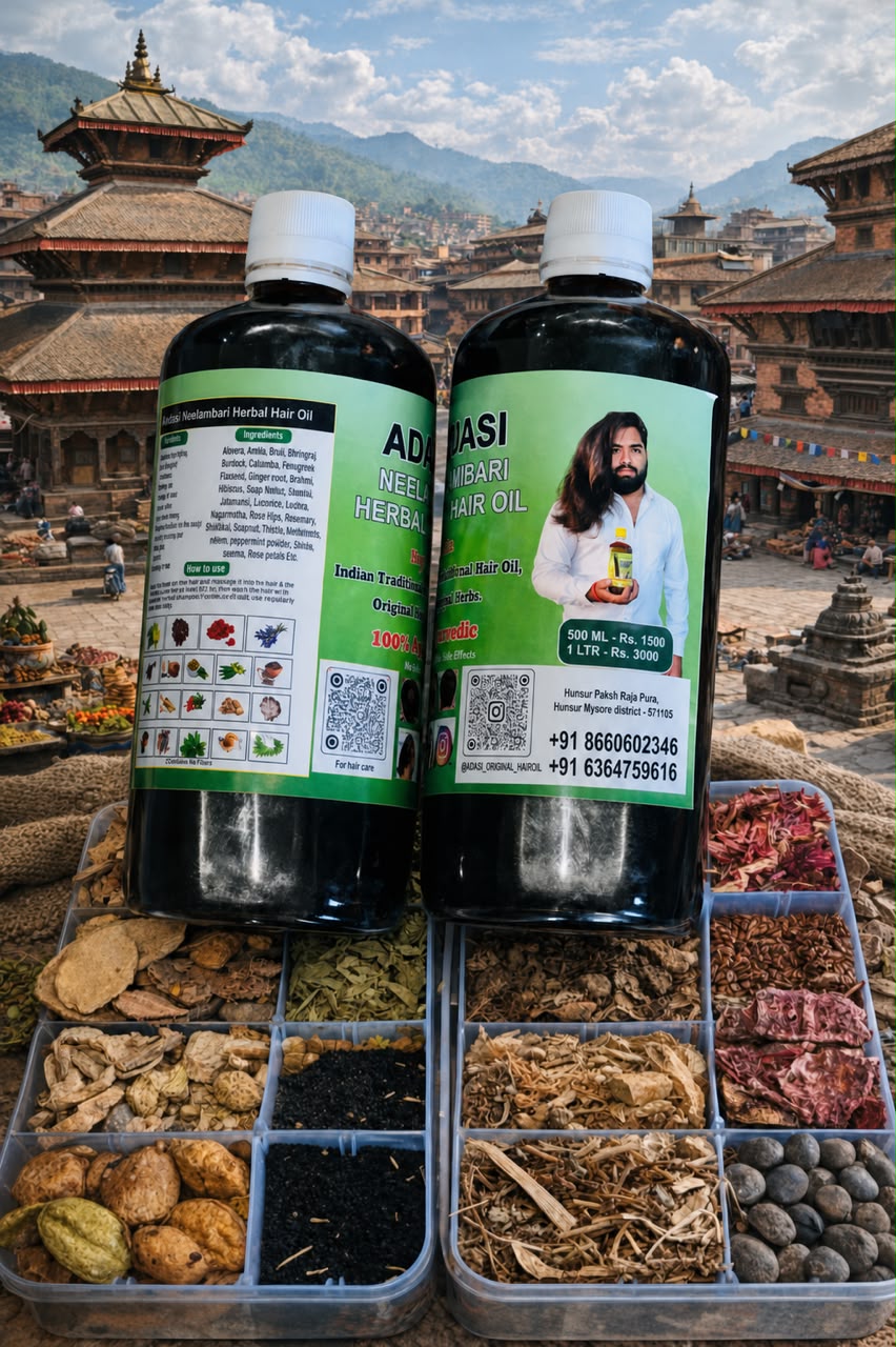 ADIKESH ADIVASI HERBAL HAIR OIL🌿